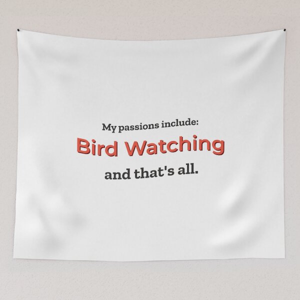 Item preview, Bird Watching is my passion designed and sold by cooldesignsalot.