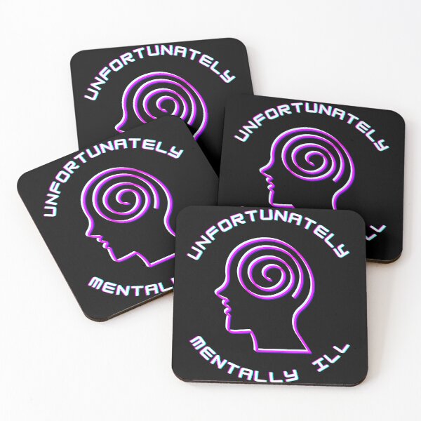 Item preview, Unfortunately mentally ill designed and sold by kozetin.
