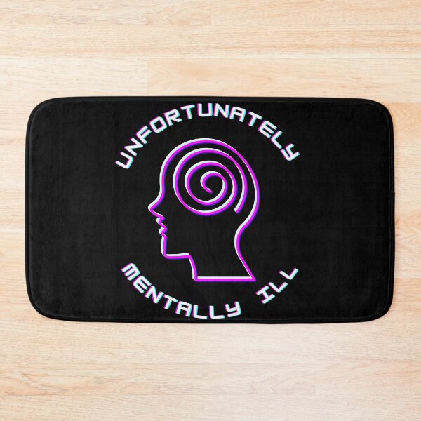 Item preview, Unfortunately mentally ill designed and sold by kozetin.