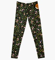 Freundschaft Fox-Rabbit_BgBlack Leggings