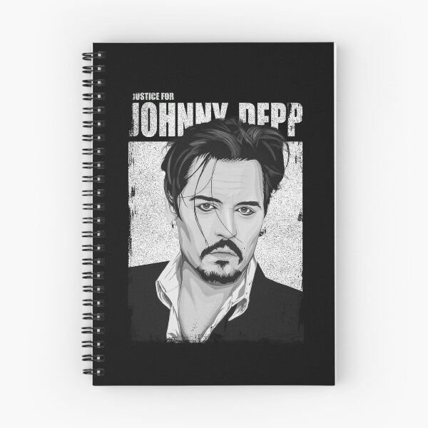 Item preview, Justice for Johnny Depp BW!!! designed and sold by ActiveNerd.