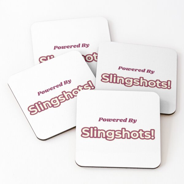 Item preview, Powered By Slingshots designed and sold by cooldesignsalot.