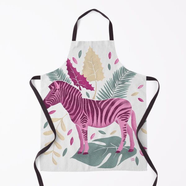 Artikelvorschau, Rosa Zebra entworfen und verkauft von illustrations by debs.