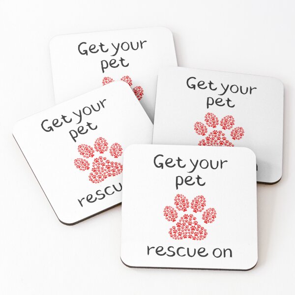 Item preview, Get Your Pet Rescue On designed and sold by SportyDogShop.
