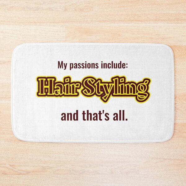 Item preview, Hair Styling is my passion designed and sold by cooldesignsalot.