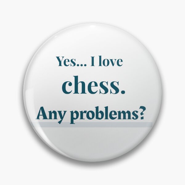 Item preview, I love Chess designed and sold by cooldesignsalot.