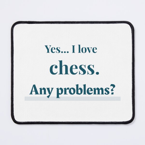 Item preview, I love Chess designed and sold by cooldesignsalot.