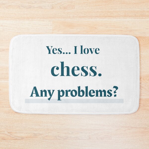 Item preview, I love Chess designed and sold by cooldesignsalot.