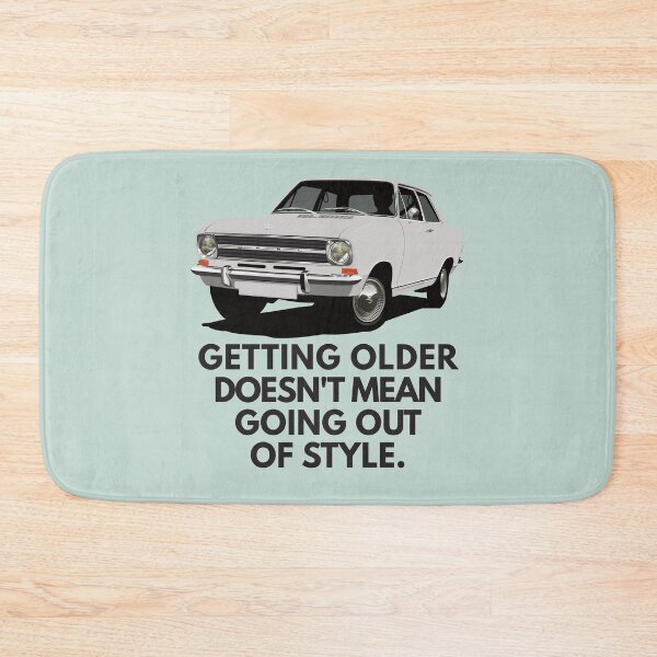 Item preview, Getting older doesn't mean going out of style - Kadett B Sedan designed and sold by knappidesign.