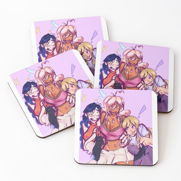 Item preview, Tsumugi Shirogane Kaede Akamatsu Miu Iruma Danganronpa V3 designed and sold by Beauty & The Sin.