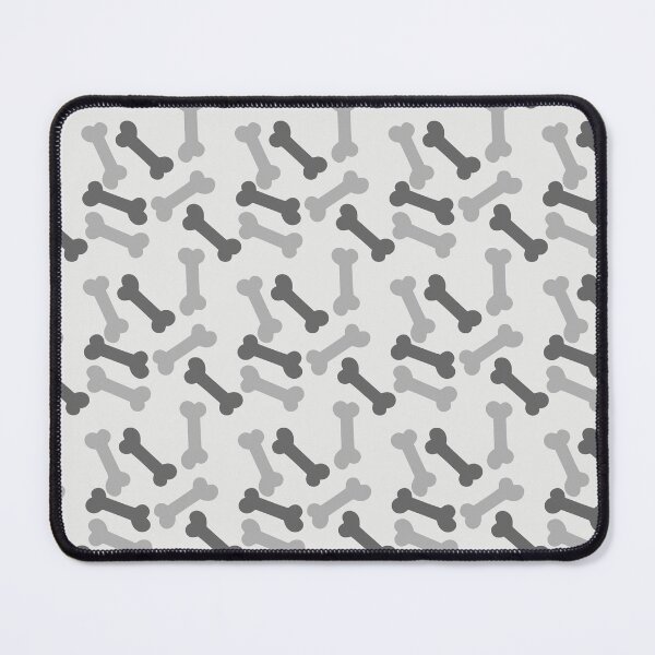 Item preview, Grey Gray Cartoon Dog Bones designed and sold by Pink Pineapple Works.