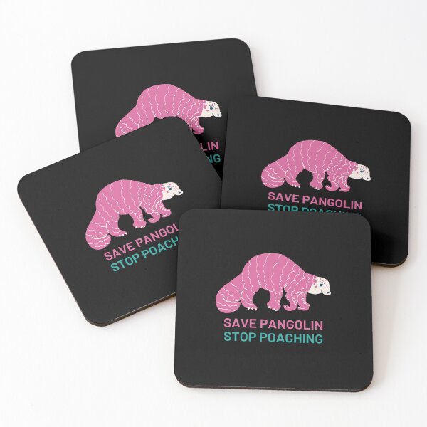 Item preview, Save Pangolin Stop Poaching designed and sold by PurpleTank.