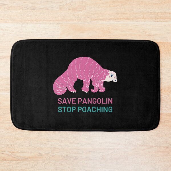 Item preview, Save Pangolin Stop Poaching designed and sold by PurpleTank.