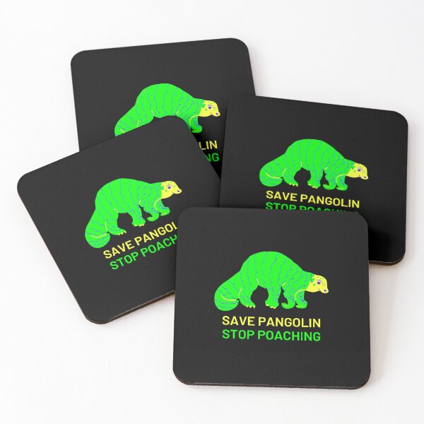 Item preview, Save Pangolin Stop Poaching designed and sold by PurpleTank.