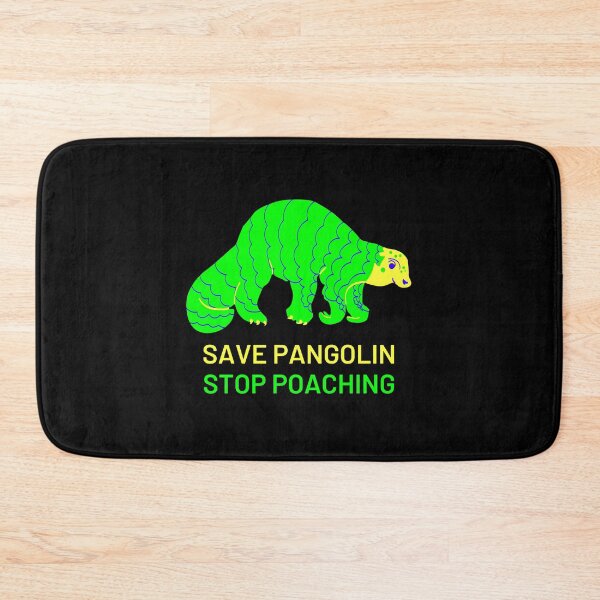 Item preview, Save Pangolin Stop Poaching designed and sold by PurpleTank.