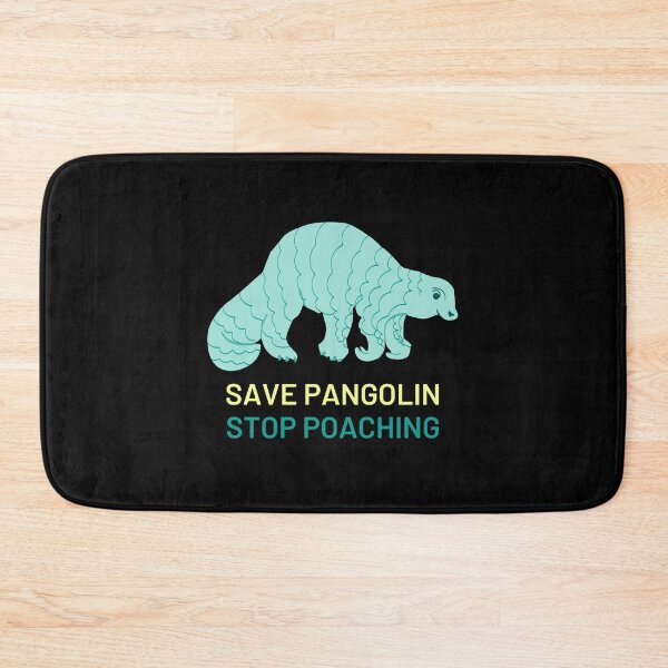 Item preview, Save Pangolin Stop Poaching designed and sold by PurpleTank.