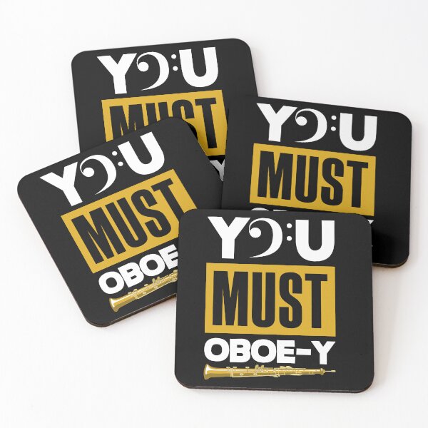 Item preview, Oboist Oboe Player You Must Oboe-Y Funny Pun designed and sold by ShopTheStyle.