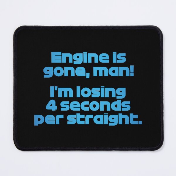 Item preview, PER. Engine Is Gone Man! - Best Team Radio Miami GP 2022 Season (Original/Black BG) designed and sold by FilipeFerreira.