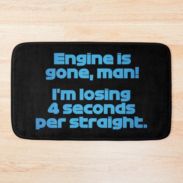 Item preview, PER. Engine Is Gone Man! - Best Team Radio Miami GP 2022 Season (Original/Black BG) designed and sold by FilipeFerreira.