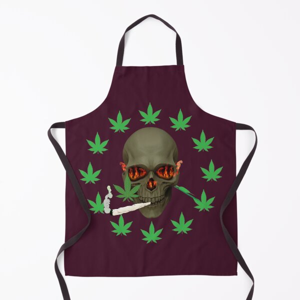 Item preview, Weed Marijuana Skull Smoking. designed and sold by BestDesignbySof.