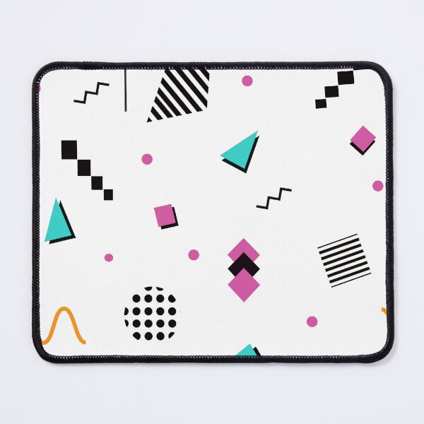 Item preview, Memphis modern geometric composition designed and sold by GoDesign1.