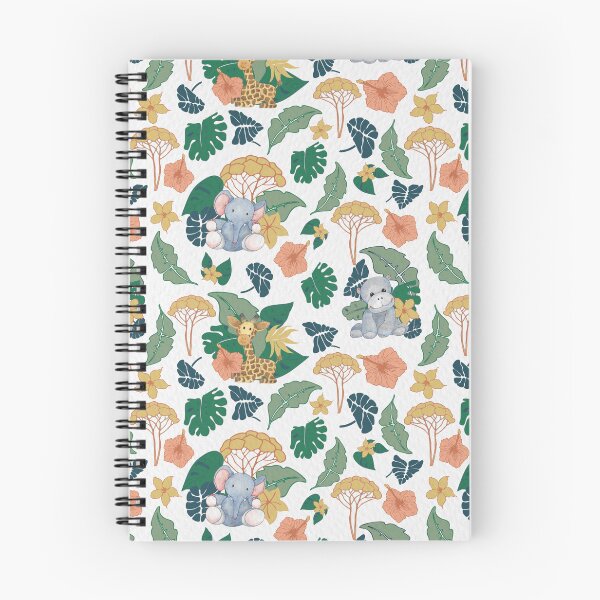 Item preview, Tropical Leaves and Animals pattern designed and sold by CheekyColours.