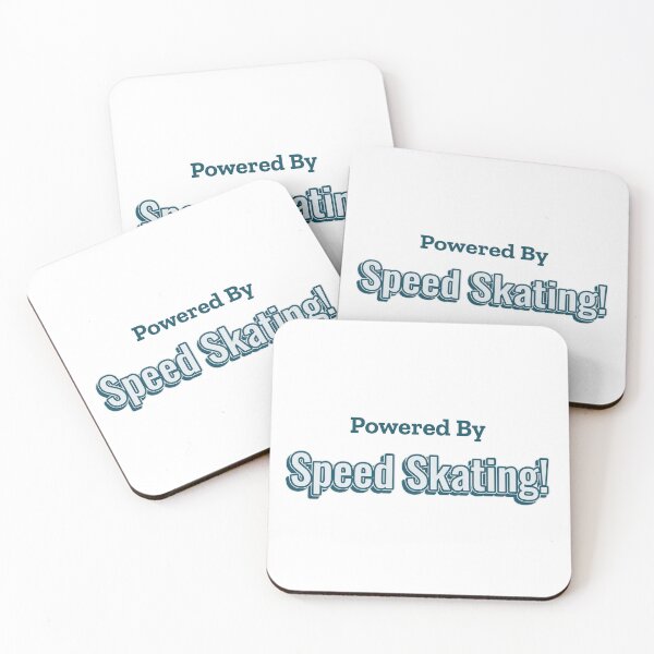 Item preview, Powered By Speed Skating designed and sold by cooldesignsalot.
