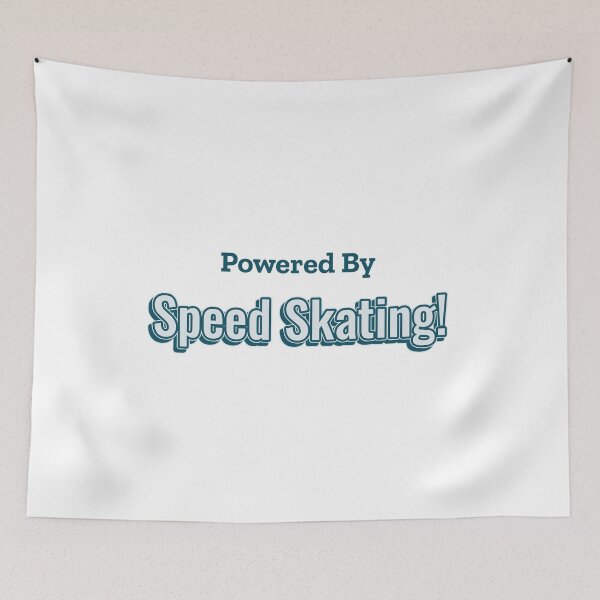 Item preview, Powered By Speed Skating designed and sold by cooldesignsalot.