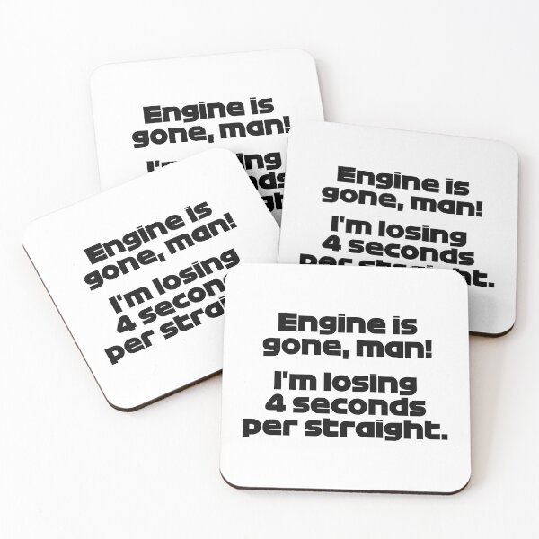Item preview, PER. Engine Is Gone Man! - Best Team Radio Miami GP 2022 Season (Black) designed and sold by FilipeFerreira.