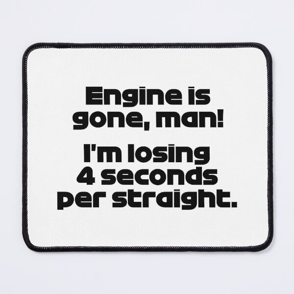 Item preview, PER. Engine Is Gone Man! - Best Team Radio Miami GP 2022 Season (Black) designed and sold by FilipeFerreira.