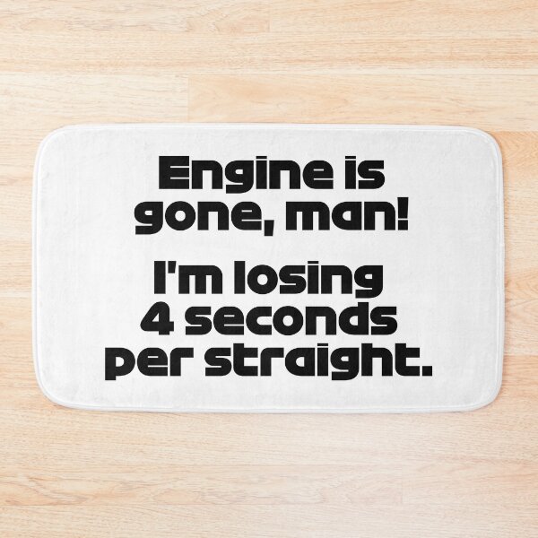 Item preview, PER. Engine Is Gone Man! - Best Team Radio Miami GP 2022 Season (Black) designed and sold by FilipeFerreira.