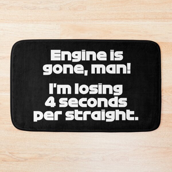 Item preview, PER. Engine Is Gone Man! - Best Team Radio Miami GP 2022 Season (White/Black BG) designed and sold by FilipeFerreira.