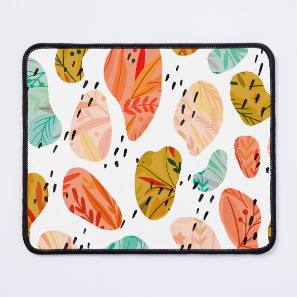 Item preview, Colorful organic shapes pattern designed and sold by GoDesign1.