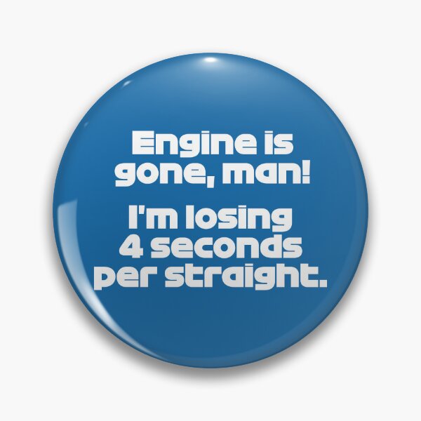 Item preview, PER. Engine Is Gone Man! - Best Team Radio Miami GP 2022 Season (White/Blue BG) designed and sold by FilipeFerreira.