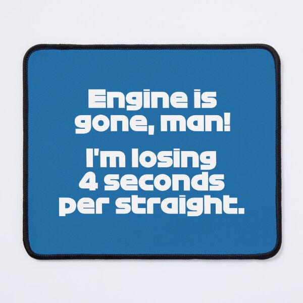 Item preview, PER. Engine Is Gone Man! - Best Team Radio Miami GP 2022 Season (White/Blue BG) designed and sold by FilipeFerreira.