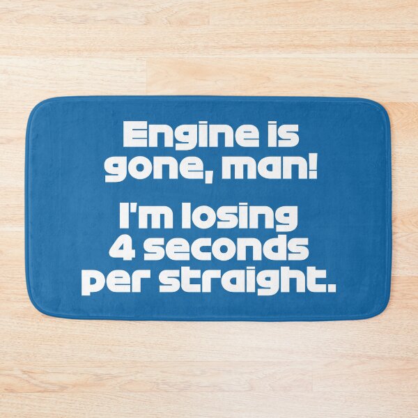 Item preview, PER. Engine Is Gone Man! - Best Team Radio Miami GP 2022 Season (White/Blue BG) designed and sold by FilipeFerreira.