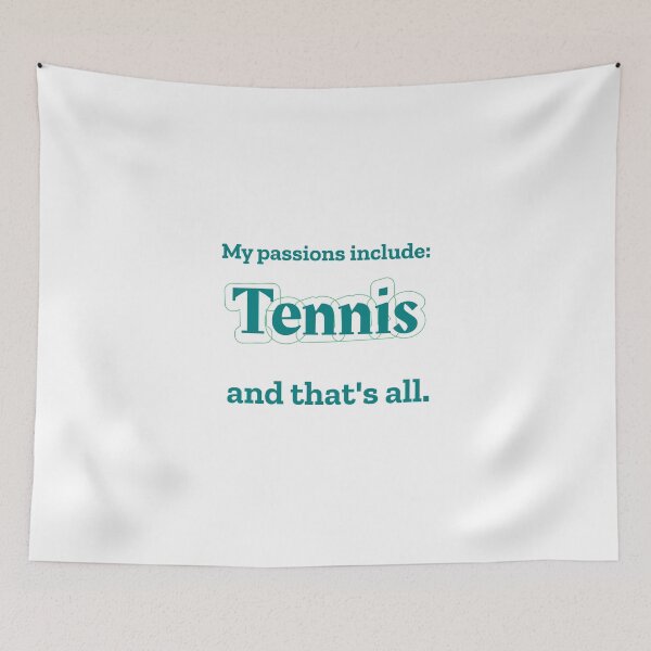 Item preview, Tennis is my passion designed and sold by cooldesignsalot.