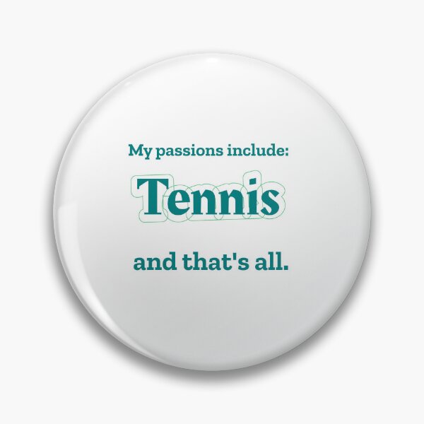 Item preview, Tennis is my passion designed and sold by cooldesignsalot.