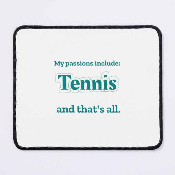 Item preview, Tennis is my passion designed and sold by cooldesignsalot.