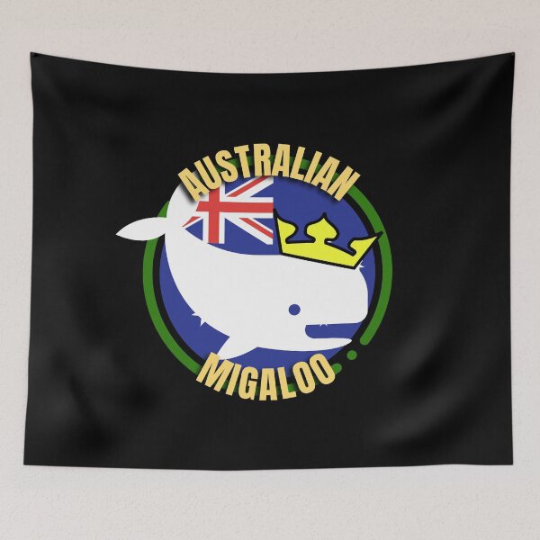 Item preview, Australian White Whale Migaloo designed and sold by GoPublicTeam.
