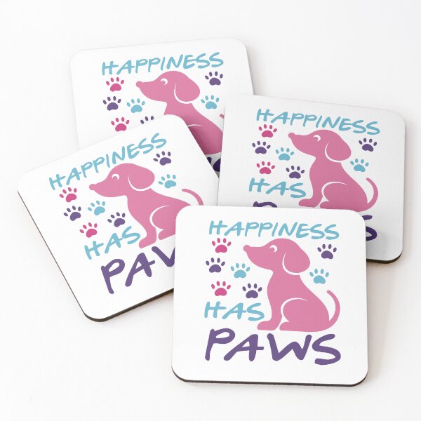 Item preview, Happiness has paws designed and sold by UnicornFlamingo.