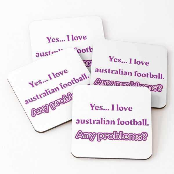Item preview, I love Australian Football designed and sold by cooldesignsalot.