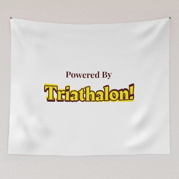 Item preview, Powered By Triathalon designed and sold by cooldesignsalot.