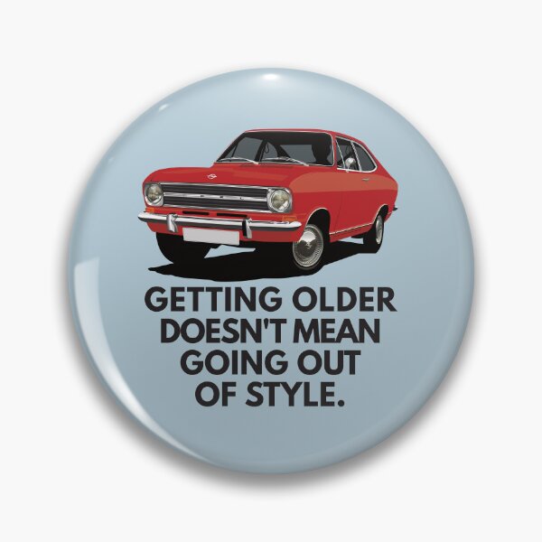 Item preview, Getting older doesn't mean going out of style - Kadett B Coupe designed and sold by knappidesign.