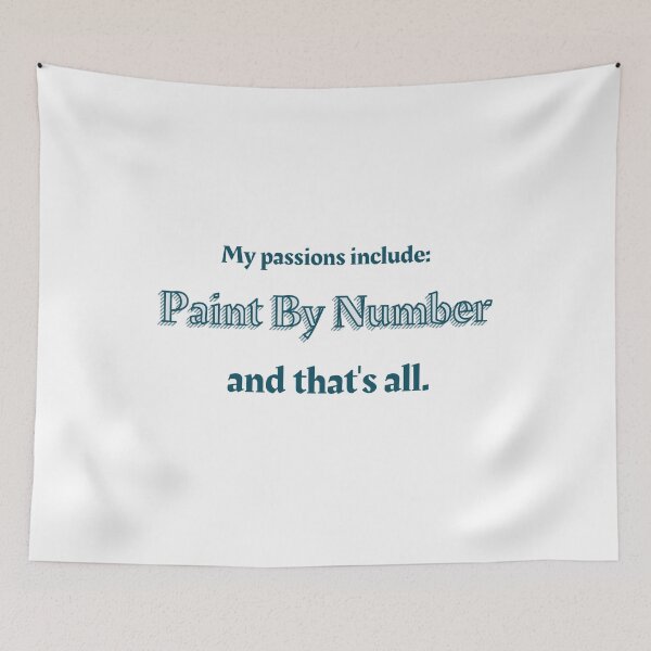 Item preview, Paint By Number is my passion designed and sold by cooldesignsalot.