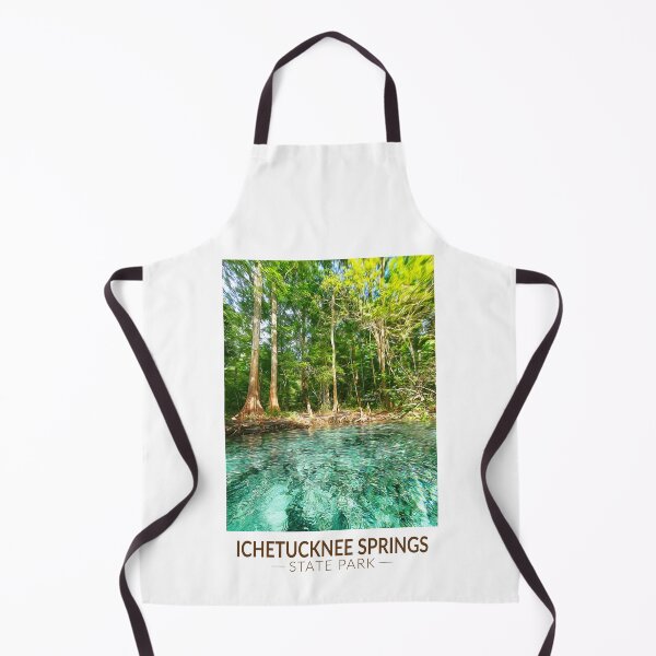 Item preview, Ichetucknee Springs State Park Florida Watercolor Vintage designed and sold by KrisSidDesigns.