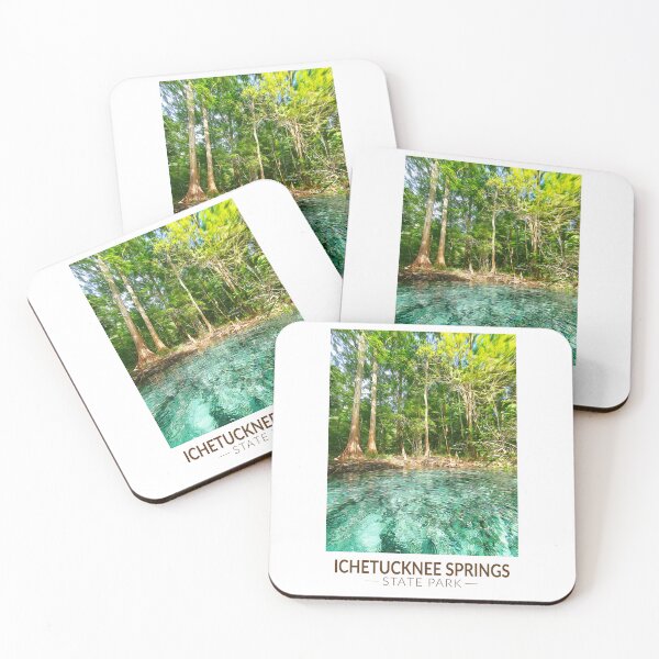 Item preview, Ichetucknee Springs State Park Florida Watercolor Vintage designed and sold by KrisSidDesigns.