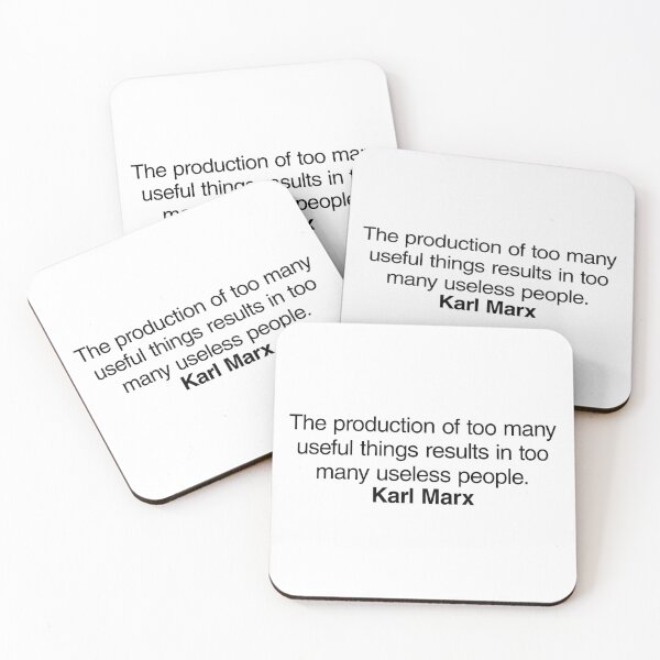Item preview, Karl Marx Communist Quote. Best Gift for a Karl Marx's Socialist Fan (Communism quotes). designed and sold by margaretgiles.