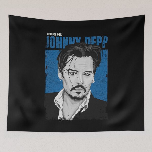 Item preview, Justice for Johnny Depp Blue!!! designed and sold by ActiveNerd.