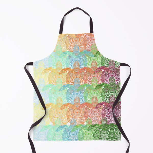 Item preview, Mandala sea turtle colorful animal print pattern designed and sold by dylan150488.